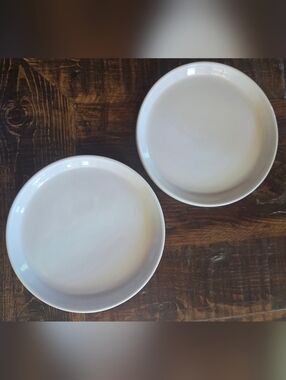 Strato BIA Cordon Bleu White Stoneware 7.75"D Plates - Set of 2